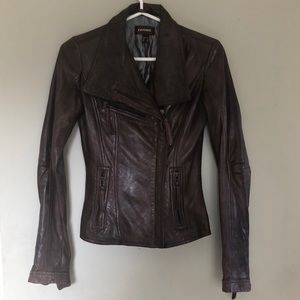 Daniel Brown Leather Jacket